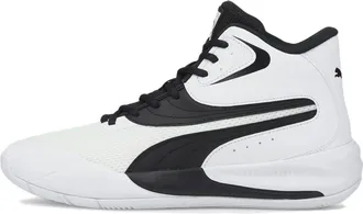 Puma Triple Mid White Black 376451-07