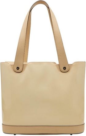 Ferragamo ivory Leather Handbag (Pre-Owned)