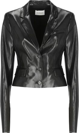 Andamane Chaqueta de Cuero Sint&eacute;tico - Jackets - Mujer - Negro - M