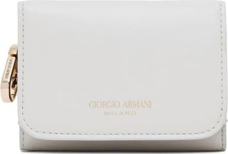 Giorgio Armani leather wallet - Grey