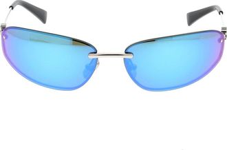 Miu Miu Stijlvolle zonnebril met uniek design - unisex - Zonnebrillen - Grijs - ONE Size - Accessoires