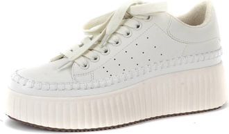 Yellow Box Womens Mayson Platform Sneaker In White