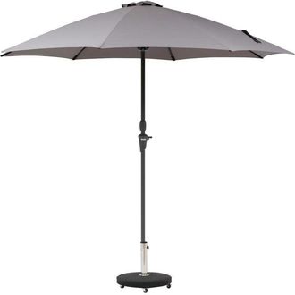 Hesperide Hesperide - Sombrilla recta redonda sisko pizarra - 27 m - Hespéride