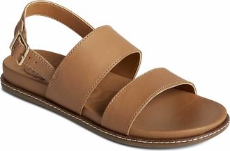 Sperry Top-Sider Womens Waveside Back Strap Sandals In Tan