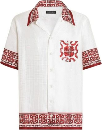 Dolce & Gabbana Heren, Overhemden, Veelkleurig, Maat: XS