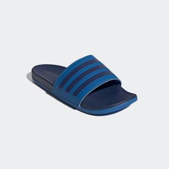 adidas Badesandale ADIDAS SPORTSWEAR COMFORT ADILETTE, Damen, Gr. 38, bunt (bright royal, dunkelblau, bright royal), Synthetik, Schuhe Badesandale