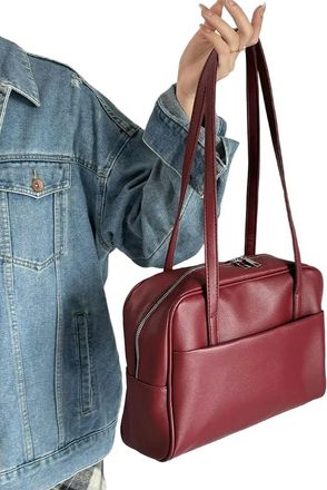 Generic NYSDM Vintage Designer Women Tote Bag Casual Lage Capacity Female Shoulder PU Leather Ladies Handbags