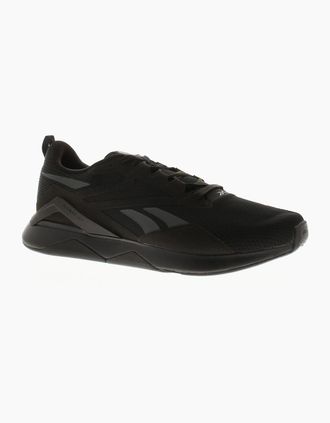 Reebok Mens Reebok Mens Trainers Nanoflex Tr 2 Magnetic core black cold grey UK Size - Size: 10.5