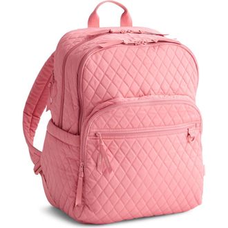 Vera Bradley Large Bancroft Quilted Backpack in Mauve Glow at Nordstrom