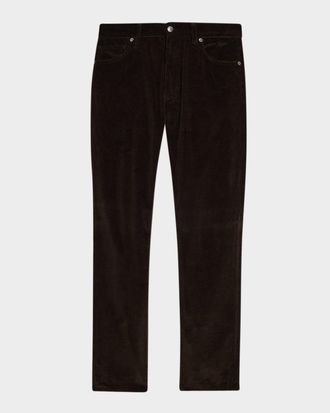 Ermenegildo Zegna Men & apos;s Cashco Corduroy Slim Five-Pocket Pants