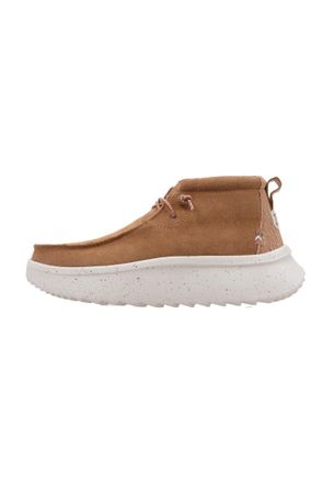 HeyDude Hey Dude Womens Wendy Peak Hi Suede, Chestnut, 5 UK