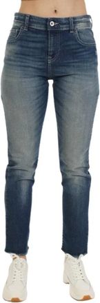 Emporio Armani J36 Jeans - Dames - Slim Fit Jeans - Blauw - W29 - Katoen - Jeans