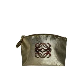 Loewe Pre-owned Clutches, female, Beige, Size: ONE SIZE Pre-owned Madrid Vintage Clutch
