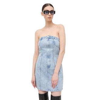 Miss Sixty Mujer, Vestidos, Azul, Talla: L