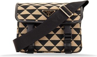 Prada Schoudertassen - Dames - Schoudertassen - Zwart - ONE Size - Leer - Tassen