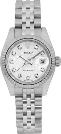Rolex Pre-owned Rolex Datejust Automatic Chronometer Diamond Ladies Watch 179174 SJDJ