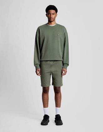 Lyle & Scott Lyle And Scott Mens Sports Lightweight Sweat Shorts - Tan - Size: 33/32/32