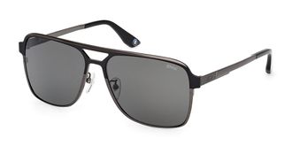 BMW BW0069-H Polarized 02D Mens Sunglasses Black Size 59