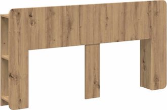 vidaXL Cabecero Con Armario Roble Artisan 140 Cm Madera De Ingenier&iacute;a Vidaxl