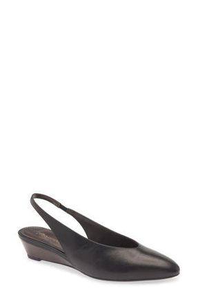 Jeffrey Campbell Snoop Slingback Wedge Pump in Black at Nordstrom Rack, Size 7
