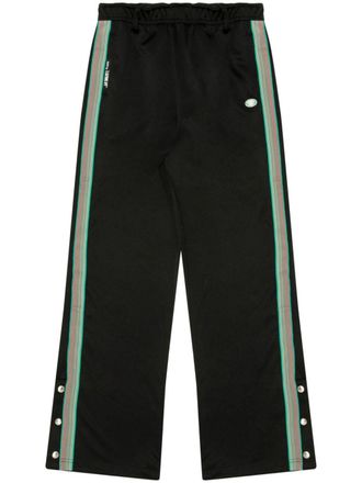 Aape By A Bathing Ape stripe-detail track pants - Black
