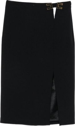 Elisabetta Franchi Midi Skirt With Decoration