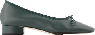 Aeyde Schoenen, Dames, Groen, 36 EU, Leer, Onda Pumps
