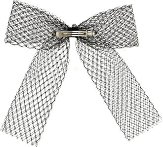 Maison Michel Womens Black Polyester Hair Clip Accessory
