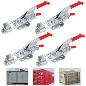 OEM Set Di 4 Morsetti A Leva, Portata 350 Kg/771 Libbre, Morsetti A Leva Autobloccanti A Sgancio Rapido, Morsetti A Leva Ad Anello Regolabili Di Grandi Di