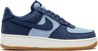 Nike Mens Air Force 1 Low 07 LV8 Denim Navy Worn Blue