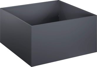 vidaXL Macetero De Jard&iacute;n Gris Antracita 40 X 40 X 30 Cm Vidaxl