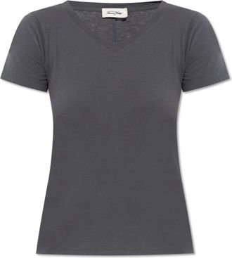 American Vintage Mujer, Camisetas, Gris, Talla: S