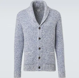 Eleventy Wool and cashmere-blend cardigan