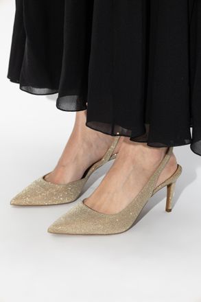 Michael Michael Kors Heeled Shoes Alina, Womens, Gold