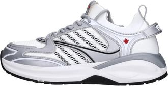 Dsquared2 Dash Sneakers - Heren - Sneakers - Wit - 40 EU - Leer - Schoenen