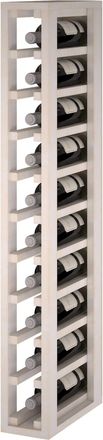 None Expovinalia Ew2031 Botellero Pino Color Blanco, 10 Botellas, Serie Godello