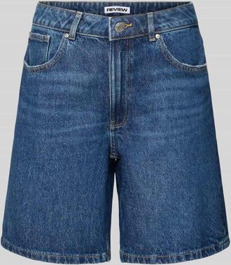 Review Jeansshorts mit Eingrifftaschen in Dunkelblau, Gr&ouml;&szlig;e XL