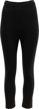 Valentino Garavani Leggings met elastische tailleband - Dames - Leggings - Zwart - XS - Broeken