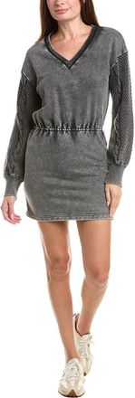 Chaser French Terry Channel Mini Dress