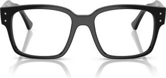 Ray-Ban 51mm Square optical glasses in Black at Nordstrom