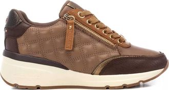 Carmela Womens 161954 Leather Casual Sneakers In Brown