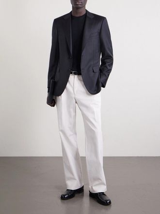 Canali Super 150s Wool Suit Jacket