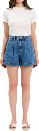 Daze Coronado Pleated Shorts In Montage