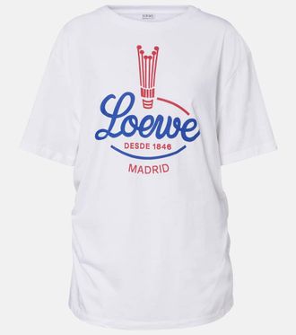 Loewe T-shirt in jersey con logo