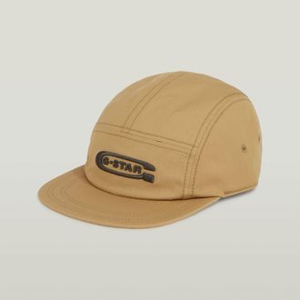 G-Star Flat Brim 5 Panel Cap - Bruin - Heren