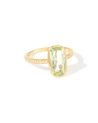 Tiramisu 14K Over Silver 2.28 Ct. Tw. Gemstone Statement Ring