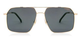 Carrera 333/S Polarized J5G/Q3 Mens Sunglasses Gold Size 59