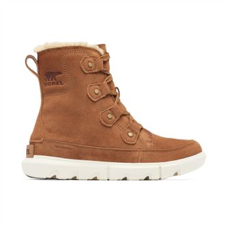 Sorel Womens Explorer Next Joan Waterproof Boots In Velvet Tan Fawn