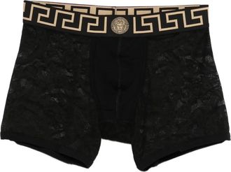 Versace Boxer con motivo logo - Nero
