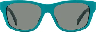 Celine CL40249U Classic Rectangular Sunglasses - Turquoise